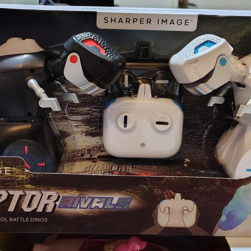 Sharper Image Raptor Rival VR Controllers - Black, White, Red, and Blue